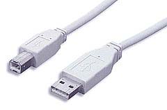 6 ft. USB 2.0 A to B Male/Male Cable